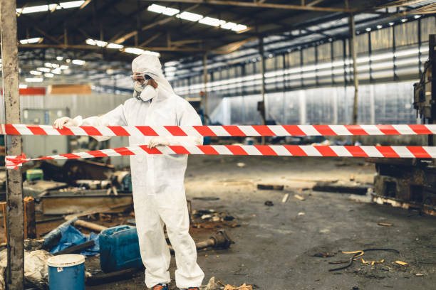 Professional Biohazard technician working in Lewisburg, PA